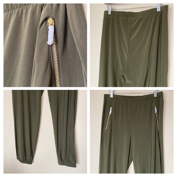 NWOT Nina Leonard Miracle Matte Jersey Pull-On Jogger Pant L - Picture 3 of 6